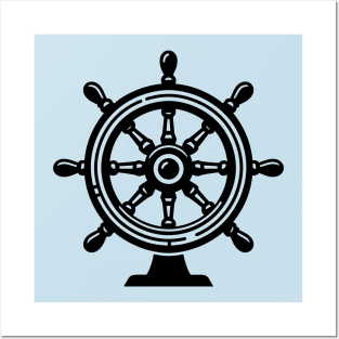 Ship's Wheel Posters and Art